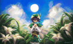 Style 2 ➜ half-body, scene